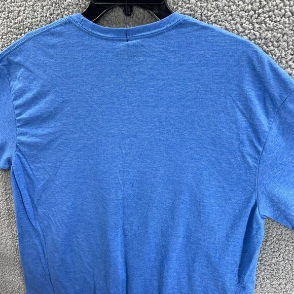 Peanuts Shirt Adult XL Blue Graphic Snoopy ILL DO IT TOMORROW Casual Mens XL - Picture 9 of 12